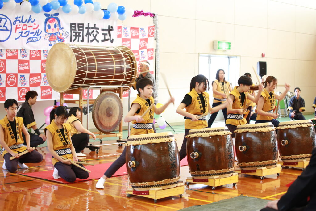 地元の和太鼓チーム・若宮太鼓 一心会