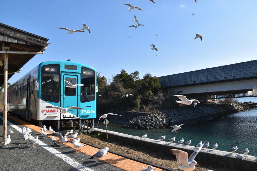 天竜浜名湖鉄道の浜名湖佐久米駅